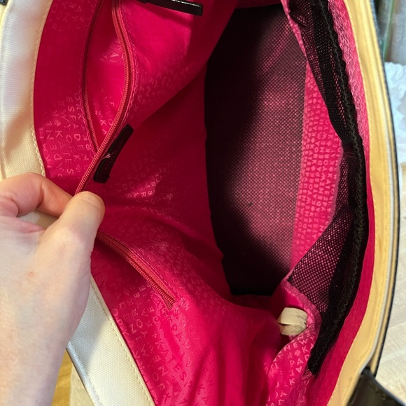 Kate Spade Striped Bow Canvas Sonoma Tote - Picture 6 of 12